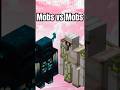 Mobs vs entitys ☠️☠️ #minecraft #shorts #comparison