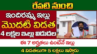 ఇందిరమ్మ ఇల్లు 4 విడతలు 5 లక్షలు | Indiramma Illu Status | Indiramma illu 2025 | @manatalkshow2020