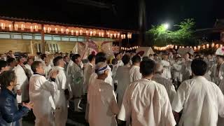 令和5年　松尾祭　還幸祭　川勝寺　拝殿回し　⑥