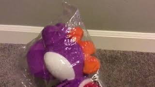 Purple yoshi plushie review