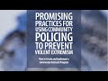 Using Community Policing Strategies to Prevent Violent Extremism