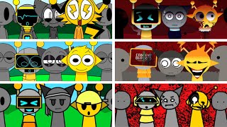 Incredibox - Sprunki but ONLY SPRUNKI BOYS (SIMON and GRAY and FUN BOT) in ALL Different Mods