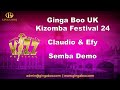 C​laudio & Efy Semba demo at GBKF UK 7th - 9th June 24