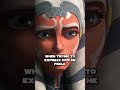 why anakin changed ahsoka s lightsabers to blue