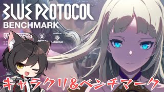 【ブルプロ】話題の近日リリース予定大型MMO”BLUE PROTOCOL”のキャラクリ\u0026ベンチマークテスト！