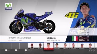 MotoGP 17 - All Bikes \u0026 Riders | All Motorcycles - List (PC HD) [1080p60FPS]