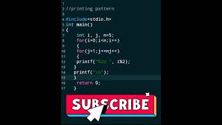 #33 C Programming Exercise💻 C Language Tutorial👨🏫📓#coding #shorts