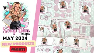 Scrap Diva Designs May 2024 NEW RELEASE! 🤩🛼
