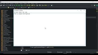 Chat Application in java /java socket