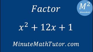 Factor x^2 + 2x + 1