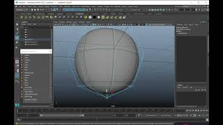03 Maya basics - modeling a polygon apple using manipulators and mesh smooth