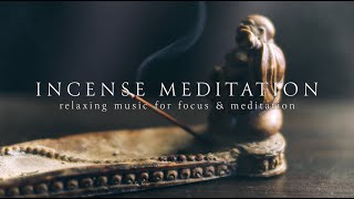 Relaxing Asian Music for Meditation and Calm with 4K Burning Incense
