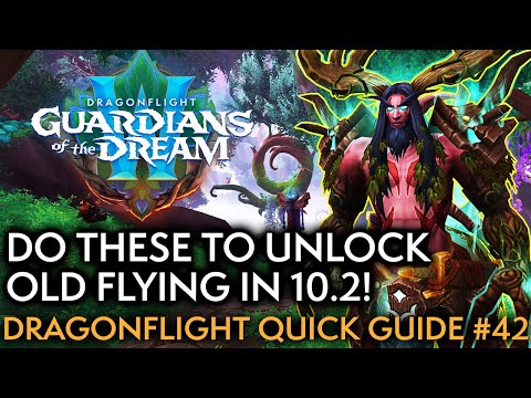 How to Unlock Normal Flying in WoW Dragonflight