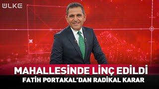 Mahallesinden Linç Yiyen Fatih Portakal'dan Radikal Karar! #haber