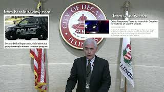 Policing violent crimes and gun violence in Decatur, Flooding response & storm sewer capacity