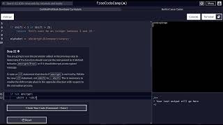 FreeCodeCamp - Python Project - Step 22 of 25 - Caesar Cipher