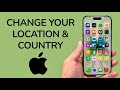 How To Change Your Location & Country On iPhone