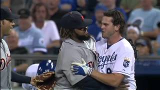 Prince collides with Moustakas