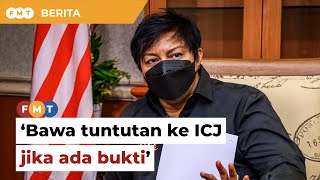 Bawa tuntutan kamu ke ICJ jika ada bukti, Azalina beritahu kumpulan Sulu