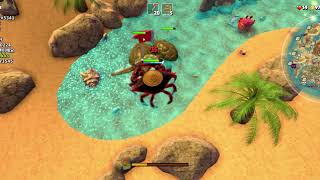 #3 King of Crabs Blue crab Walkthrough Gameplay - (PC UHD) 4K [2160p 60FPS]