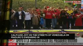 FTS 8:30 10-01: Calm and joy on the streets of Venezuela on Maduro’s swearing-in