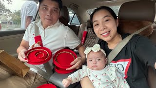 A SMALL FAMILY GOES TO BUY 