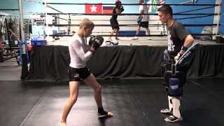 Cord Connaway 13 year old kickboxing and MMA monster! Kids Matial Arts instruction Augusta GA