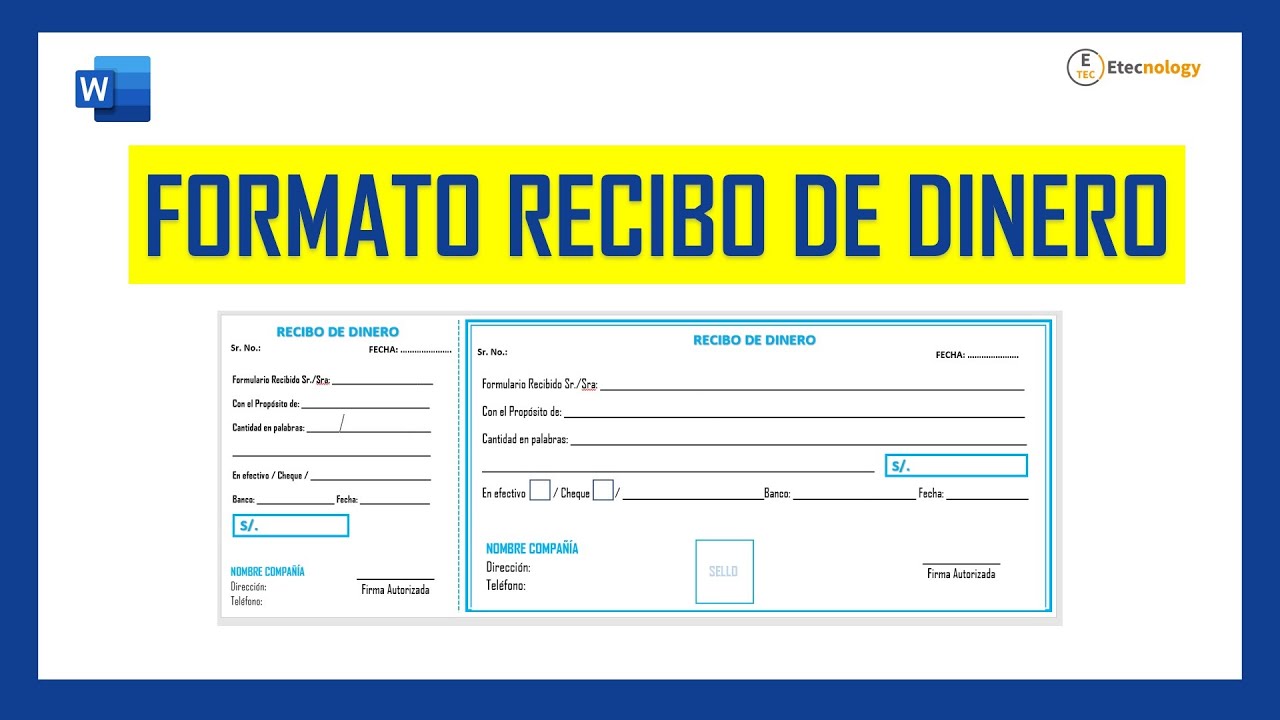 Modelo De Recibo De Pago En Word Para Descargar Gratis Infoupdate Org