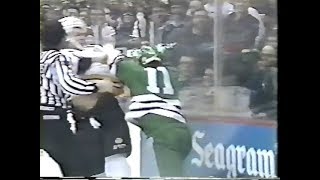 Kevin Dineen TKO's Gord Kluzak