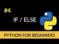 Python Beginner Tutorial #4 - if and else!