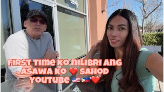 FIRST TIME KO NILIBRI ANG ASAWA KO DAHIL SA SAHOD SA YOUTUBE ❤️🇺🇸🇵🇭