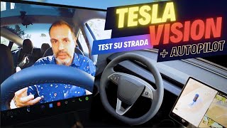 TESLA VISION, così l'auto \