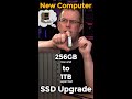 Using Clonezilla to Upgrade the SSD in a New Computer