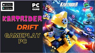 KartRider Drift Gameplay PC | *New Free PC Game 2023 #kartrider #racinggames