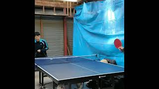 【卓球】中国卓球の安定感が画面外でも分かる？？？？【卓球基礎打ち】(tabletennis) #Shorts