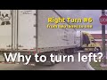 Right Turn From Two Lanes To One Lane