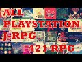 Complete List of All PS1 J RPGs Ever Made - 421 RPG !