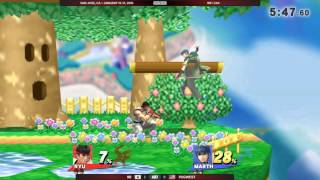 GENESIS 3 - 9B (Ryu) vs Pugwest (Marth) - Wii U Singles WF: C44