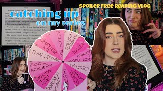 SERIES CLEAN OUT - spinner wheel chooses my next series read - READ OR DNF A SERIES - EPISODE 1📖❤️✨️