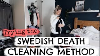 TRYING OUT THE 'SWEDISH DEATH CLEANING' METHOD | ORGANISE AND DECLUTTER WITH ME | KERRY WHELPDALE