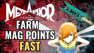 Fast Mag Points Farm - Metaphor : ReFantazio