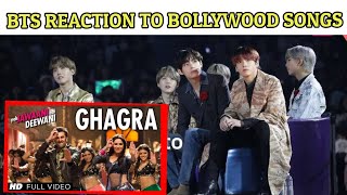 BTS REACTION TO BOLLYWOOD SONGS || KOREAN REACTION TO INDIAN SONGS | BTS REACTION TO INDIAN SONG