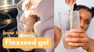 Easiest DIY Flaxseed Gel for Healthy Hair