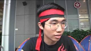 Hong Kong students protest pro-China curriculum