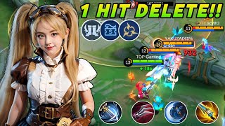 Layla New Broken Build 2025 is Finally Here!! 💀🔥 (1 hit delete) - MLBB