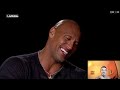 @LADbible TV: Roles Reversed -Dwayne The Rock Johnson Impersonates Kevin Hart Reaction