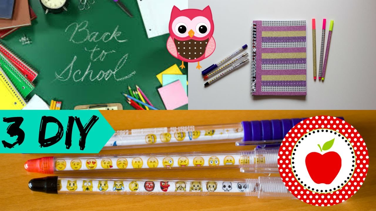 Diy Back To School 1 Youtube