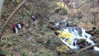 てくてく会　2010年１１月１５日　滝川渓谷・花貫渓谷