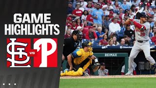 Cardinals vs. Phillies Game Highlights (5/31/24) | MLB Highlights