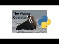The Walrus Operator (Python)